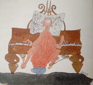 Paul Klee - Bunalmış Piyanist