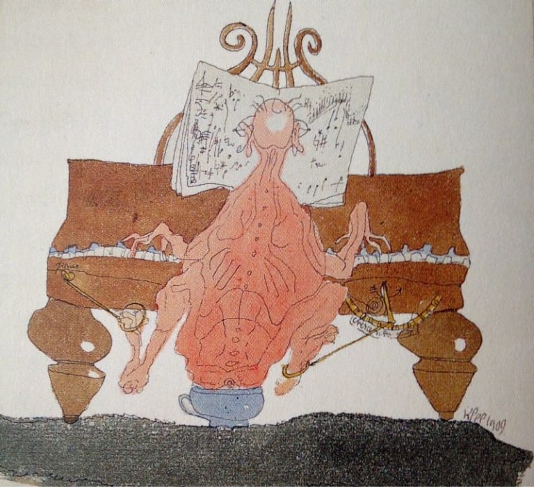 Paul Klee – Bunalmış Piyanist