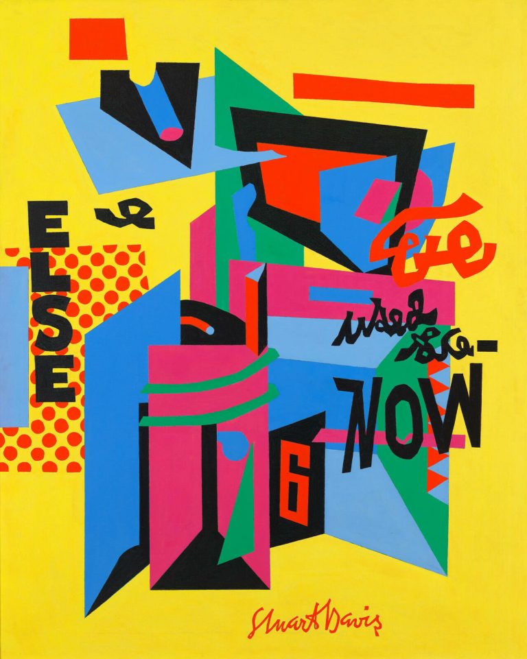 Stuart Davis: Caz Renge Dönüşünce…